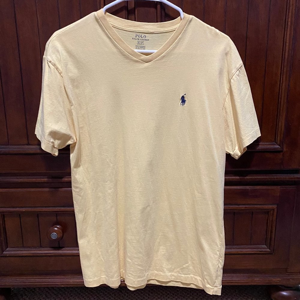Yellow Ralph Lauren Tshirt